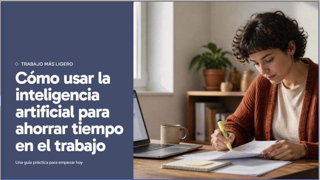 Portada de la presentación generada con Gamma