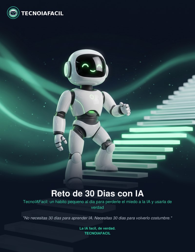Portada Reto de 30 Días con IA - TecnoIAFacil