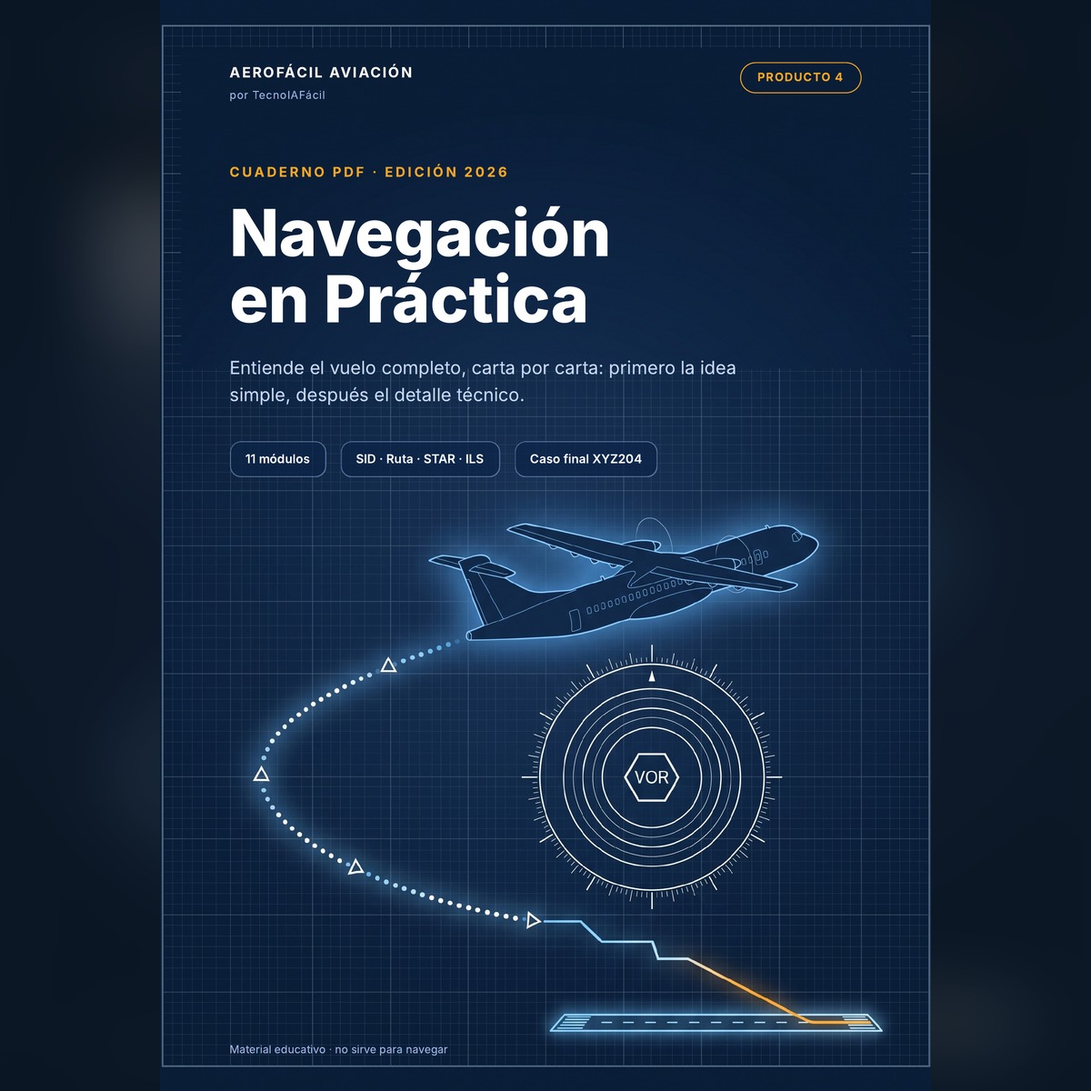 Portada Navegación en Práctica - AeroFácil Aviación